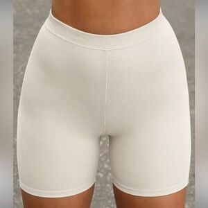 Joah Brown ribbed Mid biker shorts